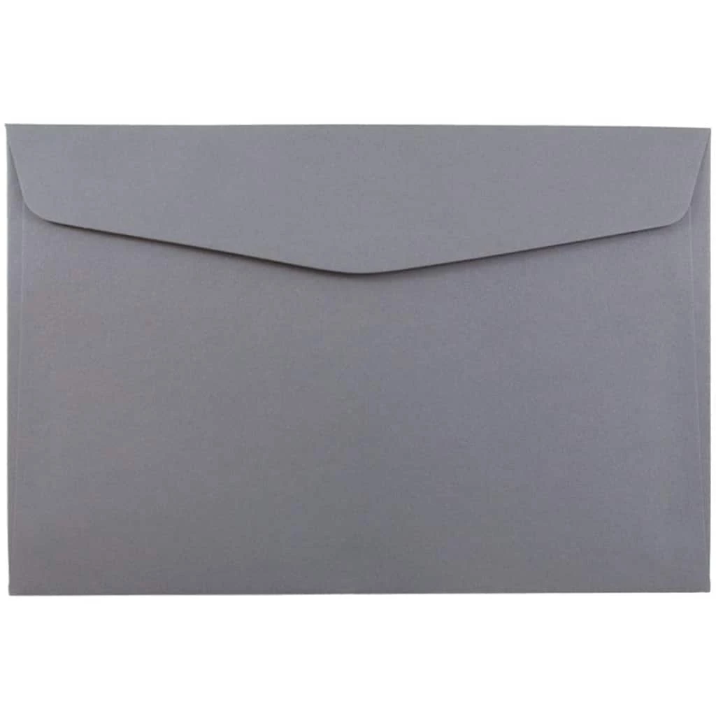 Wholesale π€© JAM Paper 6" x 9" Dark Gray Booklet Premium Envelopes, 25ct. π€© 3 Wholesale π€© JAM Paper 6" x 9" Dark Gray Booklet Premium Envelopes, 25ct. π€©