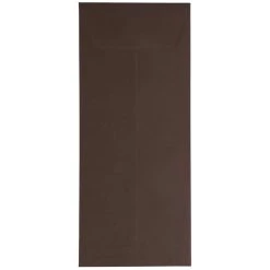 Buy 😉 JAM Paper 5" x 11.5" Chocolate Brown Policy Business Envelopes, 50ct. ✨