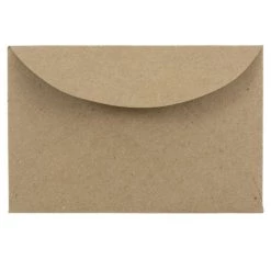 Discount ✔️ JAM Paper 3.63" x 2.38" Brown Kraft Recycled Mini Envelopes, 50ct. 😉