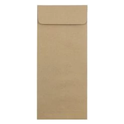 Brand new π JAM Paper 5" x 11.5" Brown Kraft Policy Business Envelopes, 50ct. π