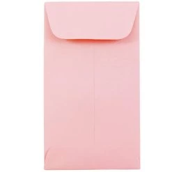 Discount 🎉 JAM Paper 3.125" x 5.5" Pastel Baby Pink Coin Business Envelopes, 50ct. ✨