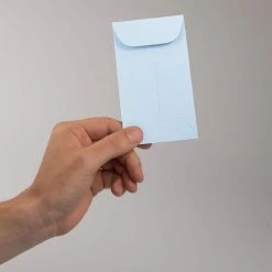Flash Sale π JAM Paper 3.125" x 5.5" Pastel Baby Blue Coin Business Envelopes, 50ct. π 7 Flash Sale π JAM Paper 3.125" x 5.5" Pastel Baby Blue Coin Business Envelopes, 50ct. π -Jam Paper Shop D344611S 3