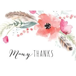 Top 10 💯 JAM Paper Blank Free Spirit Thank You Cards Set, 36ct. ✨ -Jam Paper Shop D344692S 3