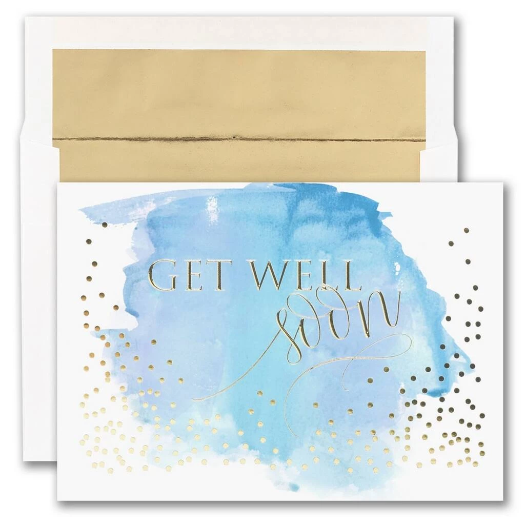 Discount βοΈ JAM Paper 5.625" x 7.875" Watercolor Hand-Lettered Get Well Cards & Envelopes, 25ct. π 3 Discount βοΈ JAM Paper 5.625" x 7.875" Watercolor Hand-Lettered Get Well Cards & Envelopes, 25ct. π