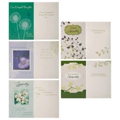 Coupon ❤️ JAM Paper 4" x 6" Assorted Heartfelt Sympathy Cards & Envelopes, 10ct. 🧨 -Jam Paper Shop D344717S 3