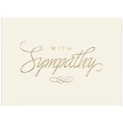 Best Pirce 😀 JAM Paper 5.625" x 7.875" Gold Sympathy Cards & Envelopes, 25ct. 🤩