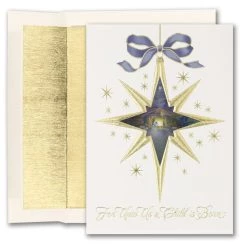 Best deal 👍 JAM Paper 5" x 7" Purple Religious Ornament Blank Cards & Matching Envelopes Set, 25ct. 🎉
