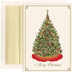 Coupon ⭐ JAM Paper 5" x 7" Elegant Tree Cards & Matching Envelopes Set, 18ct. 👍