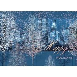 Top 10 🤩 JAM Paper 5" x 7" City Through the Trees Blank Cards & Matching Envelopes Set, 25ct. 🌟