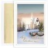 Best deal 🎁 JAM Paper Country Church House 🎅 Christmas Card Set 😀 -Jam Paper Shop D345132S 1