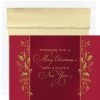 Best Sale 🌟 JAM Paper 5" x 7" 🔔 Christmas Tradition Cards & Matching Envelopes Set, 16ct. 🛒