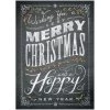 Wholesale 🛒 JAM Paper 5" x 7" Chalkboard Merry 🎁 Christmas Blank Cards & Matching Envelopes Set, 25ct. 👍 -Jam Paper Shop D345139S 1