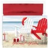 Cheap 🔥 JAM Paper 5" x 7" Beach Chairs Cards & Envelopes Set, 18ct. ✨ -Jam Paper Shop D345147S 1
