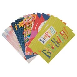 Deals π JAM Paper 4" x 6" Happy π₯³ Birthday Assortment Cards & Matchings Envelope Set, 10ct. π