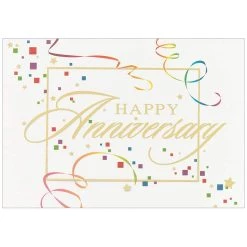 Best Sale 🌟 JAM Paper Colorful Squares Blank Anniversary Card Set 😍