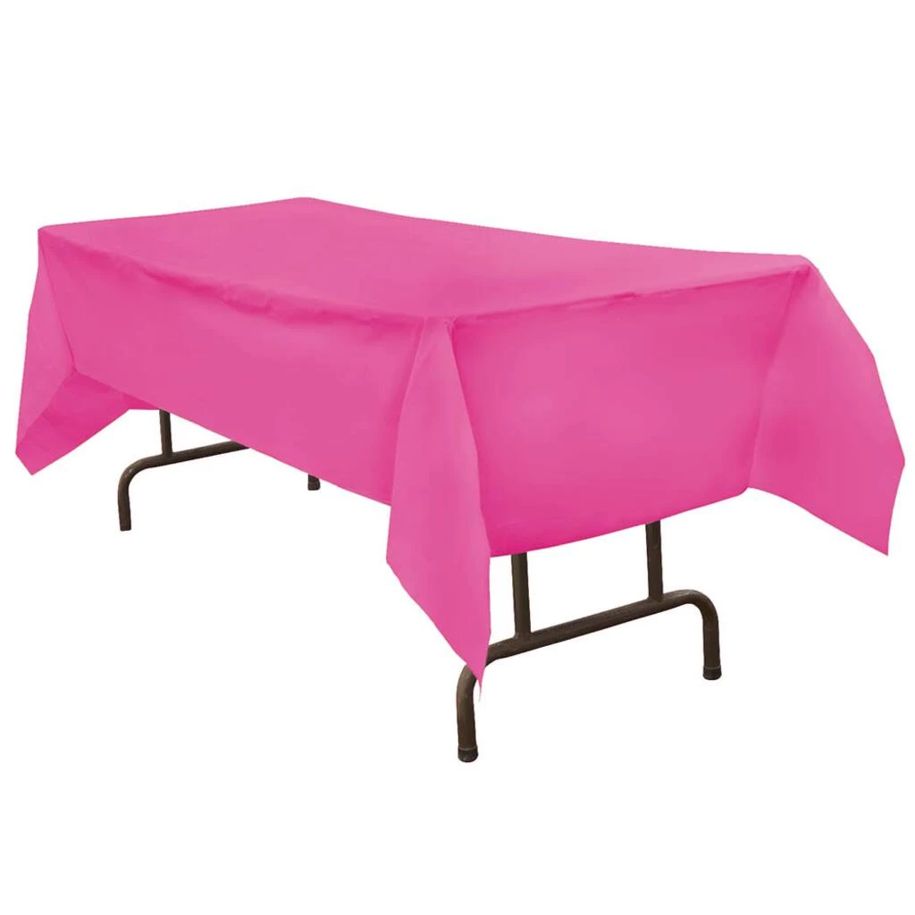 Best reviews of 𧨠JAM Paper Fuchsia Pink Rectangular Plastic Table Cover, 54" x 108" π₯ 4 Best reviews of 𧨠JAM Paper Fuchsia Pink Rectangular Plastic Table Cover, 54" x 108" π₯ - Image 2