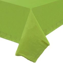 Deals 🎁 JAM Paper Lime Green Rectangular Plastic Lined Paper Table Cover, 54" x 108" 🌟 -Jam Paper Shop D345255S 5
