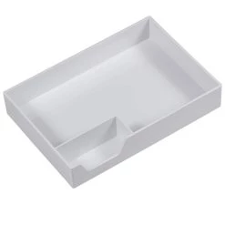 Wholesale 👏 JAM Paper White Stackable Office Desk Supply & Paper Organizer Set ⭐ -Jam Paper Shop D345420S 4