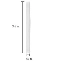 Best deal 🔥 JAM Paper Size 64 White Rubber Bands, 100ct. 🧨 -Jam Paper Shop D345425S 4