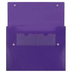 Buy 👏 JAM Paper 9.5" x 12.5" Plastic Portfolio with Two Button Snap Closure ⌛ -Jam Paper Shop D345479S 3