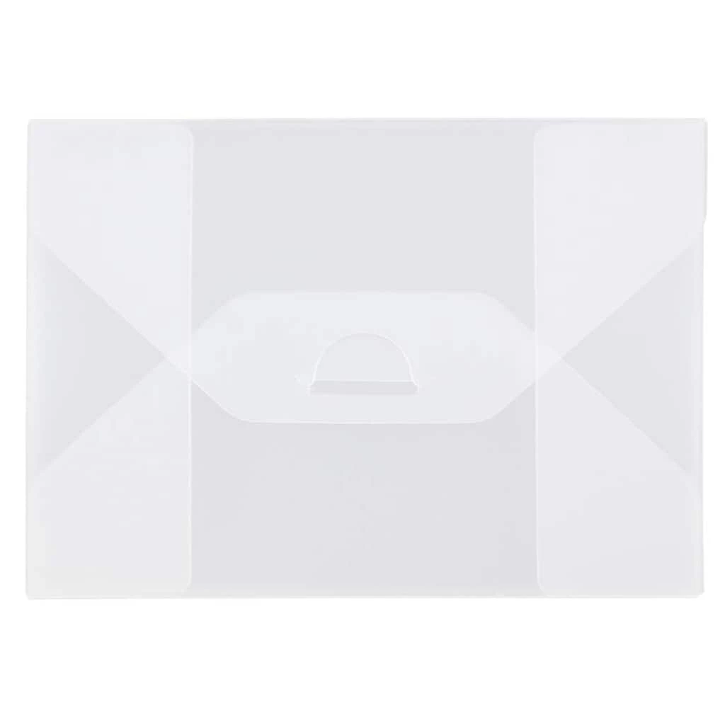 Cheap βοΈ JAM Paper 5.5" x 7.5" Clear Frost Tuck Flap Closure Plastic Envelope π₯° 3 Cheap βοΈ JAM Paper 5.5" x 7.5" Clear Frost Tuck Flap Closure Plastic Envelope π₯°