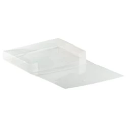 Discount 🧨 JAM Paper Clear Grid Letter Booklet Plastic Portfolio with Tuck Flap Closure 9.5" x 12.375" 🔥 -Jam Paper Shop D345494S 4