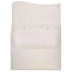 Cheap 🎁 JAM Paper Clear 12" x 9.5" Plastic Snap Closure Portfolio 💯 -Jam Paper Shop D345501S 3