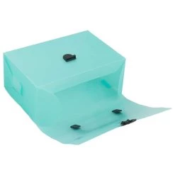 Hot Sale ❤️ JAM Paper Green Frost 6" x 9" Plastic Art Case Lunchbox 🤩 8 Hot Sale ❤️ JAM Paper Green Frost 6" x 9" Plastic Art Case Lunchbox 🤩 -Jam Paper Shop D345506S 4