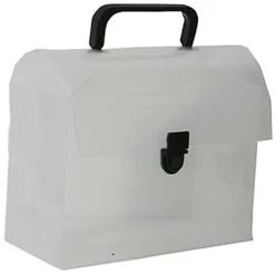 Best reviews of 🎁 JAM Paper Clear 6" x 9" Plastic Art Case Lunchbox 🥰