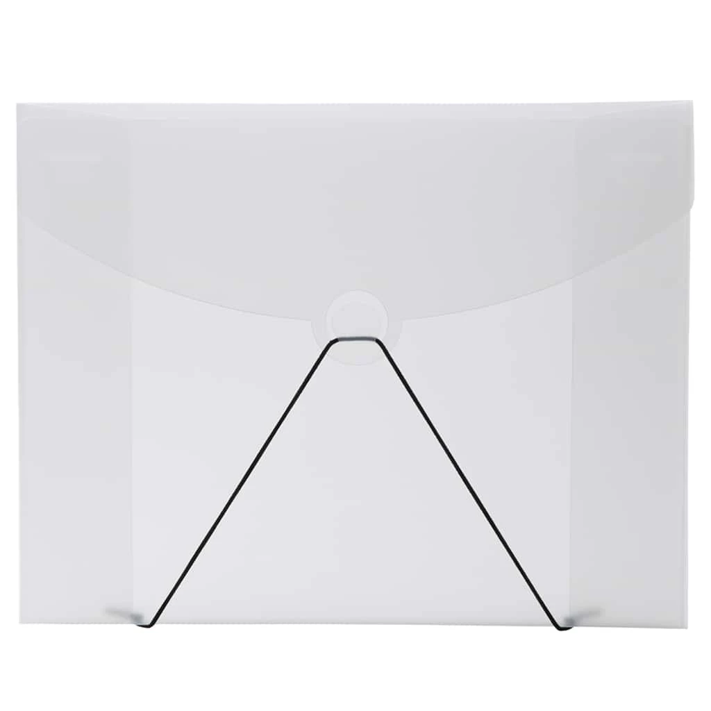 Buy π JAM Paper Clear Frosted 9.5" x 12" Plastic Portfolio π 3 Buy π JAM Paper Clear Frosted 9.5" x 12" Plastic Portfolio π