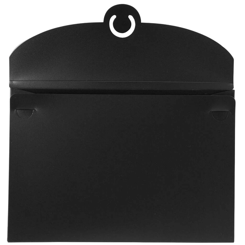 Discount π JAM Paper Black 6.5" x 9.5" Plastic Portfolio β 4 Discount π JAM Paper Black 6.5" x 9.5" Plastic Portfolio β - Image 2