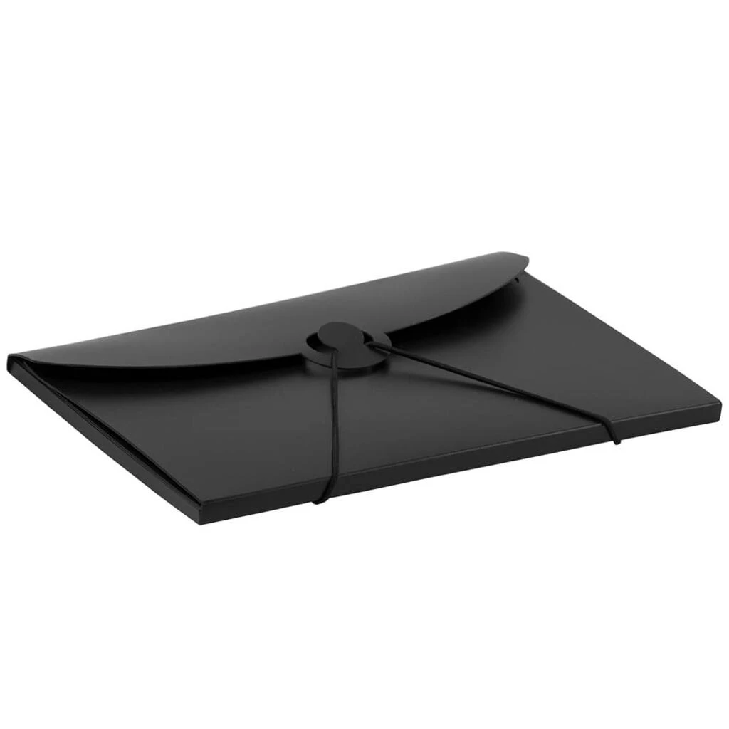 Discount π JAM Paper Black 6.5" x 9.5" Plastic Portfolio β 6 Discount π JAM Paper Black 6.5" x 9.5" Plastic Portfolio β - Image 4