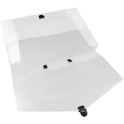 Deals 😉 JAM Paper Clear Grid 10" x 15" Plastic Portfolio Briefcase 👏 -Jam Paper Shop D345520S 4