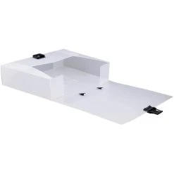 Brand new 😍 JAM Paper Clear 12.75" x 9.5" Plastic Portfolio Briefcase ⌛ -Jam Paper Shop D345527S 3