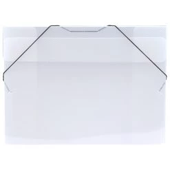 Brand new 🧨 JAM Paper Clear 11" x 15" Elastic Closure Plastic Portfolio ✔️