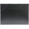 Flash Sale 🎉 JAM Paper Black 11" x 15" Elastic Closure Plastic Portfolio 🔥 -Jam Paper Shop D345534S 1