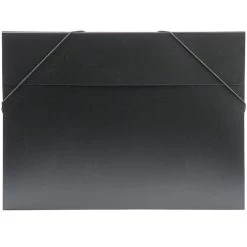 Flash Sale 🎉 JAM Paper Black 11" x 15" Elastic Closure Plastic Portfolio 🔥
