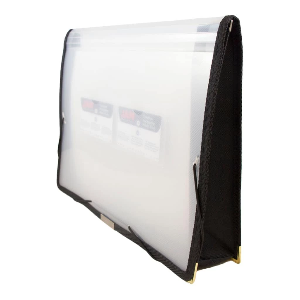 Flash Sale π JAM Paper Clear 13" x 9.75" Expandable Elastic Closure Plastic Portfolio π€© 5 Flash Sale π JAM Paper Clear 13" x 9.75" Expandable Elastic Closure Plastic Portfolio π€© - Image 3
