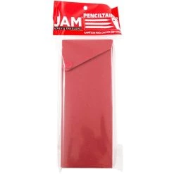 Budget 🛒 JAM Paper Sliding Pencil Case with Button Snap, 6ct. 😀 -Jam Paper Shop D345553S 4