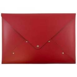 Cheap 🎉 JAM Paper Red Legal Size Italian Leather Portfolio with Snap Closure 👍