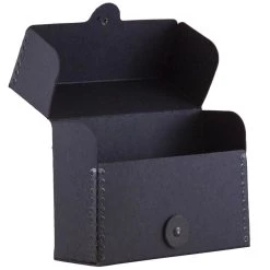 Flash Sale 😉 JAM Paper Black Kraft Button & String Tie Closure Portfolio, 4.25" x 6.25" ✔️ -Jam Paper Shop D345604S 5