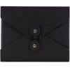 Hot Sale 👍 JAM Paper Black 5.25" x 6.75" Button & String Tie Portfolio 🔔 -Jam Paper Shop D345614S 1