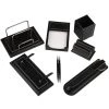 Coupon ⌛ JAM Paper Black Leather Office Supply Set ❤️ -Jam Paper Shop D345623S 1