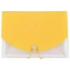 Flash Sale ✨ JAM Paper 9.5" x 13" Two-Tone Yellow Plastic Accordion Folder 😀 -Jam Paper Shop D345697S 1