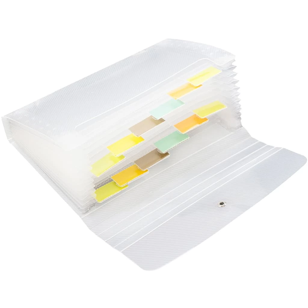 Budget π― JAM Paper Coupon Size 13 Pocket Plastic Expanding File Accordion Folder 4.25" x 6.75" π― 6 Budget π― JAM Paper Coupon Size 13 Pocket Plastic Expanding File Accordion Folder 4.25" x 6.75" π― - Image 4