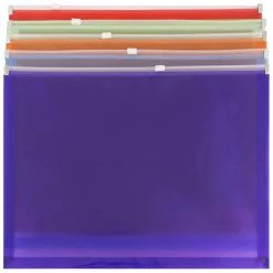 Best reviews of 🌟 JAM Paper 9.75" x 13" Assorted Zip Closure Plastic Envelopes, 6ct. 🧨 -Jam Paper Shop D345731S 3