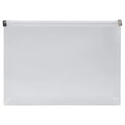 Discount ⭐ JAM Paper 4.5" x 6.5" Clear Plastic Zip Closure Envelopes, 12ct. ⌛