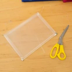 Discount ⭐ JAM Paper 4.5" x 6.5" Clear Plastic Zip Closure Envelopes, 12ct. ⌛ -Jam Paper Shop D345737S 5