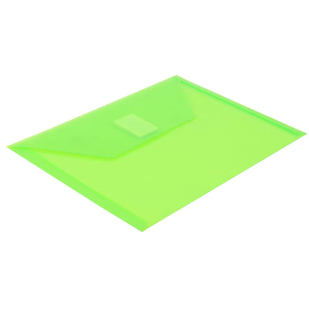 Promo π JAM Paper 5.5" x 7.5" Plastic Hook & Loop Closure Envelopes, 12ct. β 4 Promo π JAM Paper 5.5" x 7.5" Plastic Hook & Loop Closure Envelopes, 12ct. β - Image 2