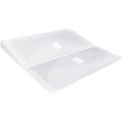 Flash Sale π JAM Paper 9.5" x 11.5" Clear 2-Pocket Plastic Hook & Loop Closure Envelopes, 12ct. π 9 Flash Sale π JAM Paper 9.5" x 11.5" Clear 2-Pocket Plastic Hook & Loop Closure Envelopes, 12ct. π -Jam Paper Shop D345789S 4